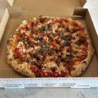 Vegan pizza  at Artisana Pizza in Dumfries