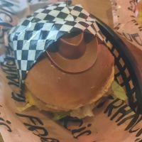 Rodeo Burger (Special, no fries) at Francis Burger Joint  in Minneapolis