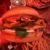 Breakfast burger special   at Francis Burger Joint  in Minneapolis