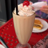 Dreamsicle shake at Francis Burger Joint  in Minneapolis