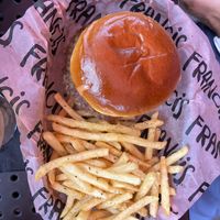 Rodeo burger  at Francis Burger Joint  in Minneapolis