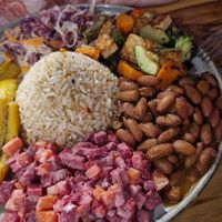 Casado at Roots Restaurant in Manuel Antonio