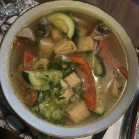 Vegan pho   at Lime Griffintown in Montreal