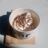 lychee froyo at Yo-Bar in Chadstone