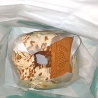 biscoff creme doughnut (squished in transit, haha) at Todco in Richmond