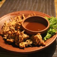 Vegetable pakora #Veganuary at Sigiri Rock View Point - the Restaurant in Sigiriya