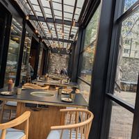 Glassed in porch at Gangnam in Pantin