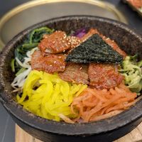 Vegan boeuf bimbambap at Gangnam in Pantin