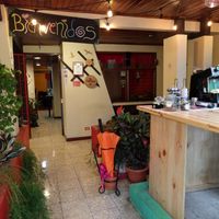 Cafe entrance at El Chante Gourmet in Alajuela