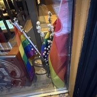 window  at Bardus Bistro & Bar in Tromsoe