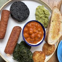 Plant based fry - very tasty!  at Good Rebel  in Guernsey