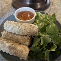 Spring rolls  at House 1830 in Rogers