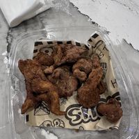 Mushroom chicken   at Breath'g Vegan Food Truck in Merrillville