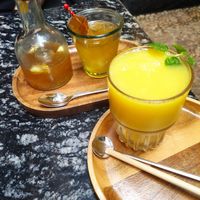 Drinks at Citta Café & Végé in Hanoi