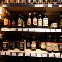 some of the beers at The Natural Grocery Store in Cheltenham