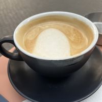 Latte with oat milkk  at The Sanctuary - Potsdamer Platz in Berlin