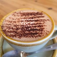 Hot chocolate at Harvest Moon Suffolk in Ipswich