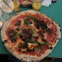 AGNELLO VEGANO PIZZA  at Rudy's Pizza Napoletana - Tottenham Court Rd in London