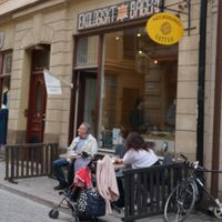 Store front at Sattva Naturbageriet in Stockholm