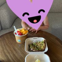 My daughter enjoying Tucker and Bevvy at Tucker and Bevvy in Honolulu