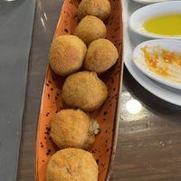   at Meson O'Pescador in Ares