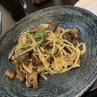 Mushroom linguine   at The Palazzo in Burnley