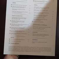 Vegan Options at The Palazzo in Burnley