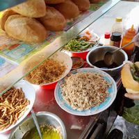 Ingredients at Banh Mi Chay Thu Thua in Ho Chi Minh City