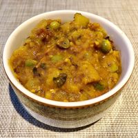 Aloo mutter  at Al Nafoora in Dubai