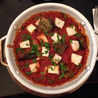 Shakshouka at Bookworm - Mazeh in Tel Aviv