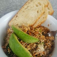 (extra for avo) at Petty Cash Cafe in Marrickville