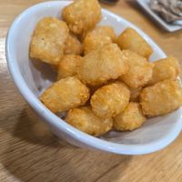 Fried tater tots at Deerpath Bagels & Burgers in Hamilton Township