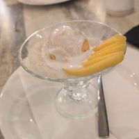 Mango Sticky rice at Tao Garden in Cupecoy