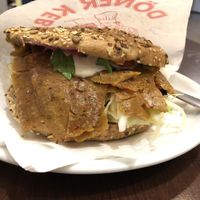 Vegan Döner-Sandwich at Doeneray in Braunschweig