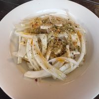 Fennel and orange salad   at Sora Diana in Edinburgh