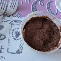 Tiramisu to go at Sora Diana in Edinburgh