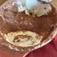 Tiramisu layers  at Sora Diana in Edinburgh