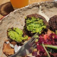 Falafel Good! #Veganuary at Honest Greens - Gran Vía 52 in Madrid