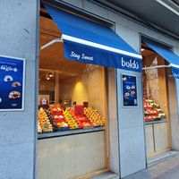 Outside at Boldú in Madrid