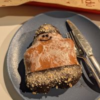 speculoos donut (vegan) at Boldú in Madrid