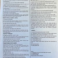 All items are vegan or can be made so, except those with ** are vegetarian   at Spice Cove Bistro in Winnipeg
