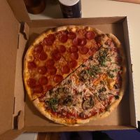   at All Star Pizza Bar in Cambridge