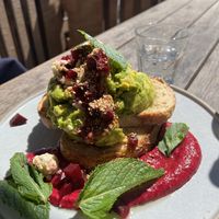 Smashed avo  at Sister of Soul in St Kilda