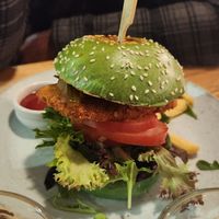Burger at Sister of Soul in St Kilda