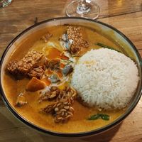 Red curry with tempeh at Sister of Soul in St Kilda