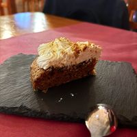 Carrot cake  at Bar La Plazuela in Gran Canaria
