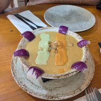 Vegan gofio at Bar La Plazuela in Gran Canaria