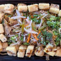 Yakisoba at Breaking Buns Food Cart  in Portland