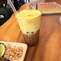 Vegan Egg Coffee Must try  at Nhà Hàng Chay Tathata - Vegan Restaurant in Da Nang