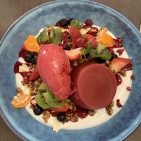 Granola bowl   at Vudu Cafe and Larder in Queenstown